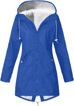 BOXIACEY Womens Waterproof Rain Jacket Fleece Lined Rain Coats Lightweight Rain Jacket Hooded Windbreaker Jackets : Clothing, Shoes & Jewelry