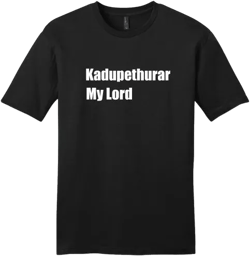 Men's Kadupethurar My Lord Printed T Shirt