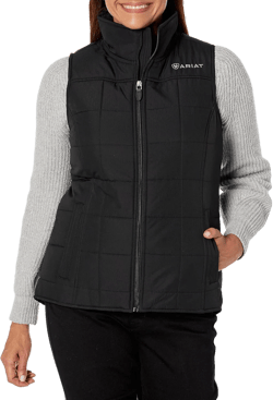ARIAT Women's Crius Insulated Vest Small Black