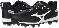 Mizuno Finch Elite 5 TPU 11GP215009 Baseball Cleats Women's Black Low Top MER552