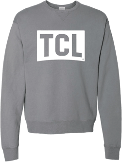 Visit Tuscaloosa: WHITE TCL Crewneck Sweatshirt