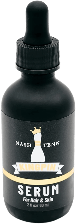Hair & Beard Oil Serum for Men - Lightweight Hydration for Hair, Skin & Beard - Organic Oils & Pro-Vitamin B5 - Soothes Dryness, Post-Shave Irritation & New Tattoos - 2oz
