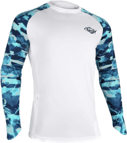 Palmyth Fishing Shirt for Men Long Sleeve Sun Protection UV UPF 50+ T-Shirts with Pocket
