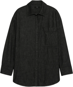 The Oversized Denim Tunic