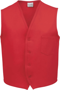 Fame Unisex Vest - Waiter Vest - V40 2X Red