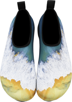 VintageClothing Water Shoes Quick Dry Pool Beach Barefoot Skin Aqua Socks for Women Men Blue