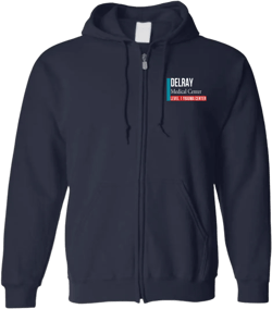 Delray Trauma Zipper Hoodie