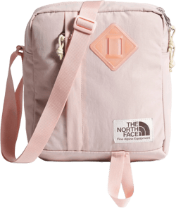 The North Face Berkeley Mens Crossbody Bag Pink Moss/Gravel