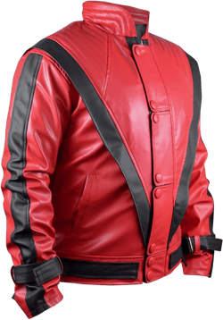 TLW Party&Dance, Red & Black Leather Jacket, FAUX Leather Large Red