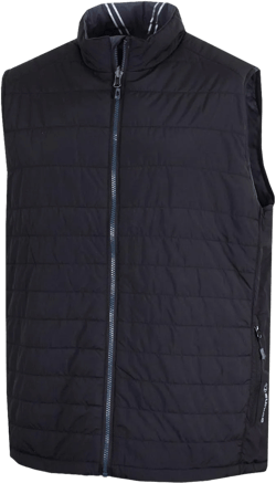 Sunice Athletic Apparel - Michael Men's Ultra-lightweight Water Repellent Windproof Insulated Thermal Reversible Vest XX-Large Black/Charcoal