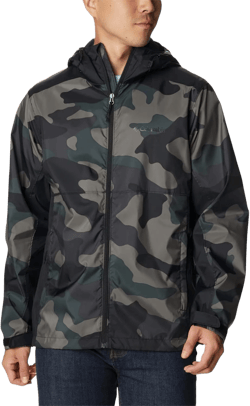 Columbia Men's Glennaker Springs Jacket XX-Large Black/Mod Camo Print/Black