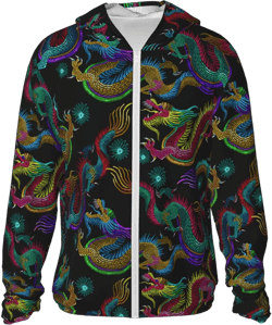 Women's UPF 50+ Sun Protection Lightweight Hooded Jacket Full Zip Long Sleeve Outdoor Activity with Pockets Pattern (131) Small