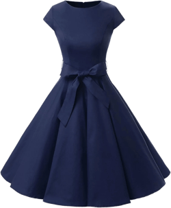 Dressystar Women's Vintage Cocktail Party Dress 1950s Retro Rockabilly Prom Dresses