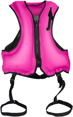 Snorkel Vest,Inflatable Life Jackets for Adults,Portable Inflatable Life Jacket,Life Jackets for Adults with Leg Straps,Kayak Life Jackets for Adults for Your Swimming Travel Pink