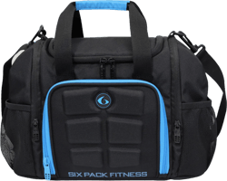 2025 INNOVATOR MINI MEAL MANAGEMENT BAG | MEAL PREP TOTE 4-MEAL | (BLACK/BLUE)