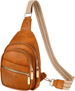 Sling Bag, Crossbody Bags for Women, Faux Leather Fanny Pack Cross Body Bag, Purses for Women Trendy