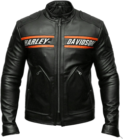 HD Bill Goldberg Black Leather Biker Jacket Men – Cafe Racer Motorcycle Leather Jacket