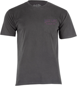 Salt Life Men's Life on The Sea Short Sleeve Salt Washed Pocket Tee Shirt Large Quartz