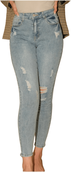 Fashion Ripped Skinny Jeans