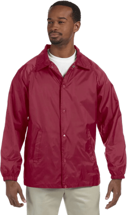 Nylon Staff Jacket, Medium, MAROON