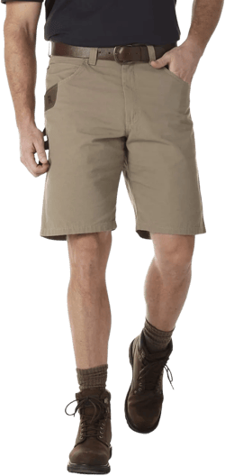 Wrangler Men's Ripstop Carpenter Short 32 Dark Khaki