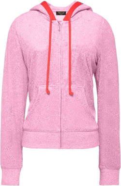 Juicy Couture Women's Bikini Microterry Robertson Hoodie