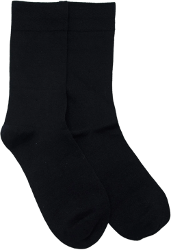 Rambutan Men's Space Collection Bamboo Rayon Seamless Dress Socks, Multi-Color 8-13 Black