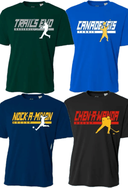 Slant Camp with Player Tee