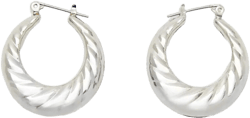 Twisted Hoop Earrings