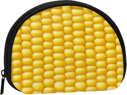 Corn Kernels Coin Purse Pouch Change Purse Wallets With Zipper Novelty Change Holder For Men & Women