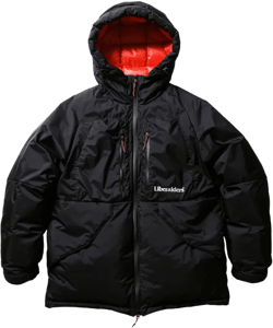 NANGA x LIBERLAIDES AURORA UTILITY DOWN JACKET (BLACK) 