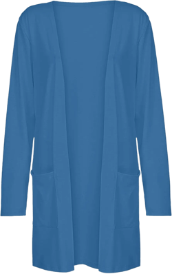 Women's Long Cardigans 2023 Plus Size Open Front Long Sleeve Loose Lightweight Cardigans Outerwear Coat with Pockets