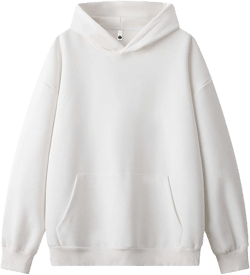 GURUNVANI Glitter Hooded Sweatshirt Unisex Sparkle Pullover Hoodies Mens Club Party Wear Small 24c5379white