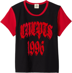 CNCPTS Contrast Logo Tee (Black/Red)