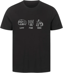 CAMP FIRE BEER 16 | Premium Shirt unisex