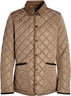 Barbour Men's Baston Liddesdale Quilted Jacket, Military Brown