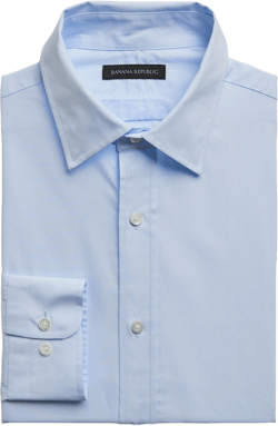 Standard-Fit Premium Cotton Poplin Dress Shirt | Banana Republic