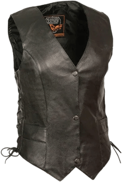 1254N WV Soft Ladies Side Lace Vest