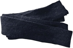 Knitted Woolen Belt Sweater Waistband Ribbon Replacement Wrap Tie Black One Size