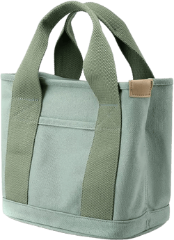 Large Capacity Multi-Pocket Handbag, Canvas Tote Bags for Women, Satchel Bag Stylish for Work Daily Travel (Green)