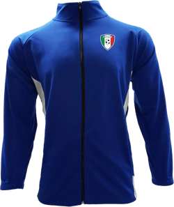 ARZA Men's Track Jacket Italy Color Blue/White