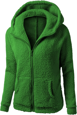 Ceboyel Womens Fleece Jacket With Hood Sherpa Full Zip Up Hoodie Fuzzy Coats Trendy Lightweight Warm Winter Clothes 2023 Small J017-army Green