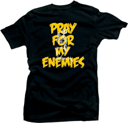 SNELOS Shirt to Match Sneaker Jordan 4 Tour Yellow Lighting Match Jordan tee 3X-Large ( Enemies ) Black