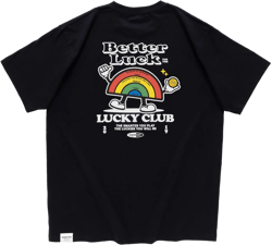 (ZT1438) Lucky Rainbow Graphic Tee