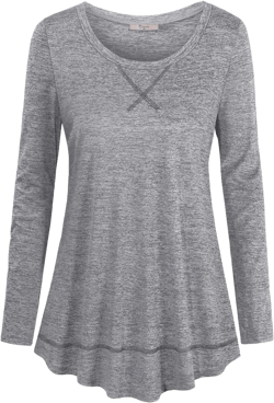 Cestyle Workout Tops for Women Yoga Tops Running Shirts Activewear Tee Shirt