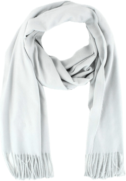 Extra Large 78 Inch X 26 Inch Soft Cashmere Wool Pashmina Shawl Wrap Scarf, Warm And Cozy For Women And Men Light Grey