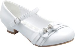 DressForLess Mary Jane Shoes with Pretty Satin Rolled Rosettes Patent Leather : Clothing, Shoes & Jewelry