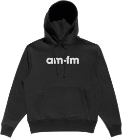 EMBROIDERED OG LOGO HOODIE - BLACK