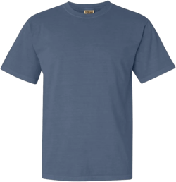 Comfort Colors 6.1 oz. Ringspun Garment-Dyed T-Shirt (C1717) Blue Jean, L