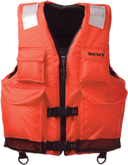 Kent Elite Dual-Sized Commercial Vest - 4XL/7XL - Orange [150200-200-110-23]